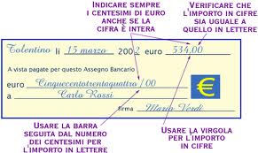 assegno bancario
